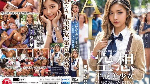DAL-010 Fantasy Heisei Beautiful Girl AI MODEL OF DEBUT Kurosaki Hana